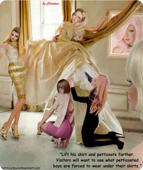 Christeen – Pettycoat Punishment Art – added by SLV – 243