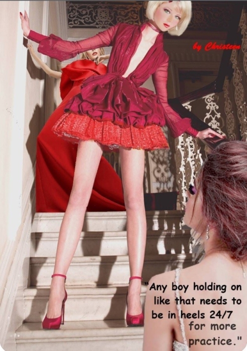 Christeen – Pettycoat Punishment Art – added by SLV – 287